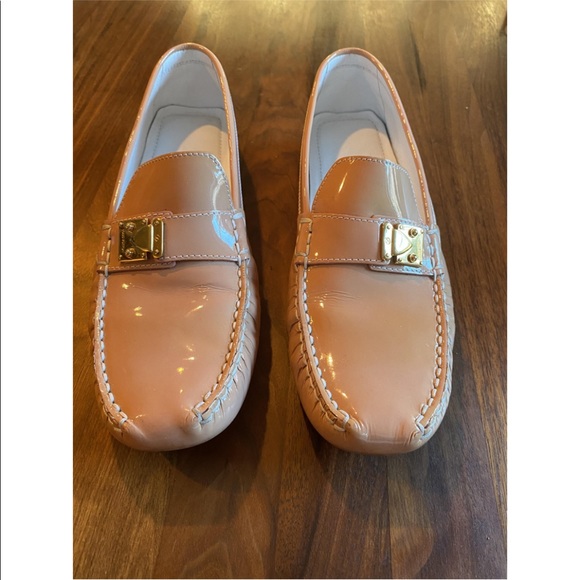 LOUIS VUITTON SUHALI ROSE LOMBOK DRIVING LOAFER 39 - Picture 15 of 15